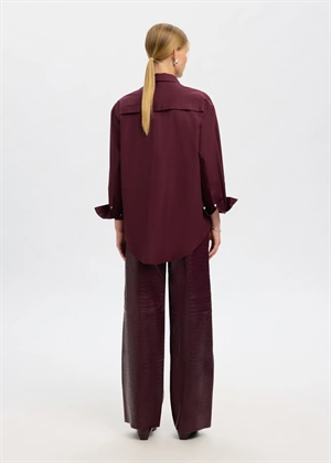 Allison oversize ls skjorte Fig Selected Femme 